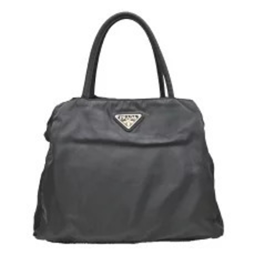 Prada Vela top handle bag black